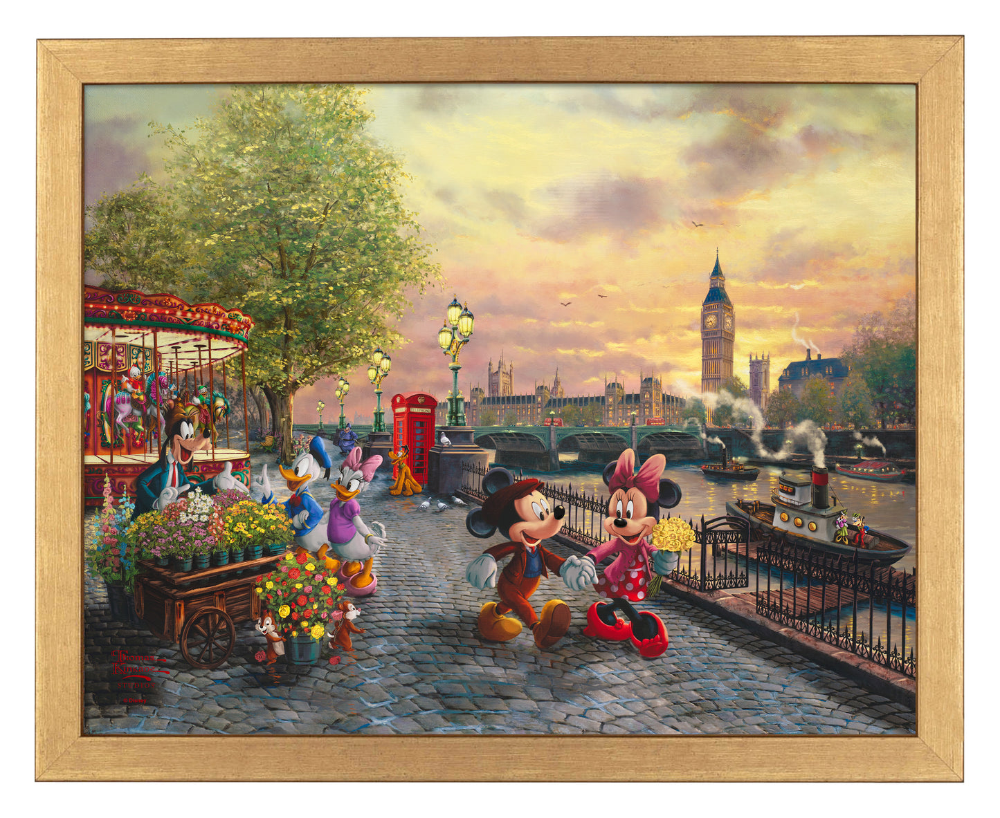 FRA_Disney_MickeyAndMinnieInLondon_151736_11x14_Framed_Gold.jpg