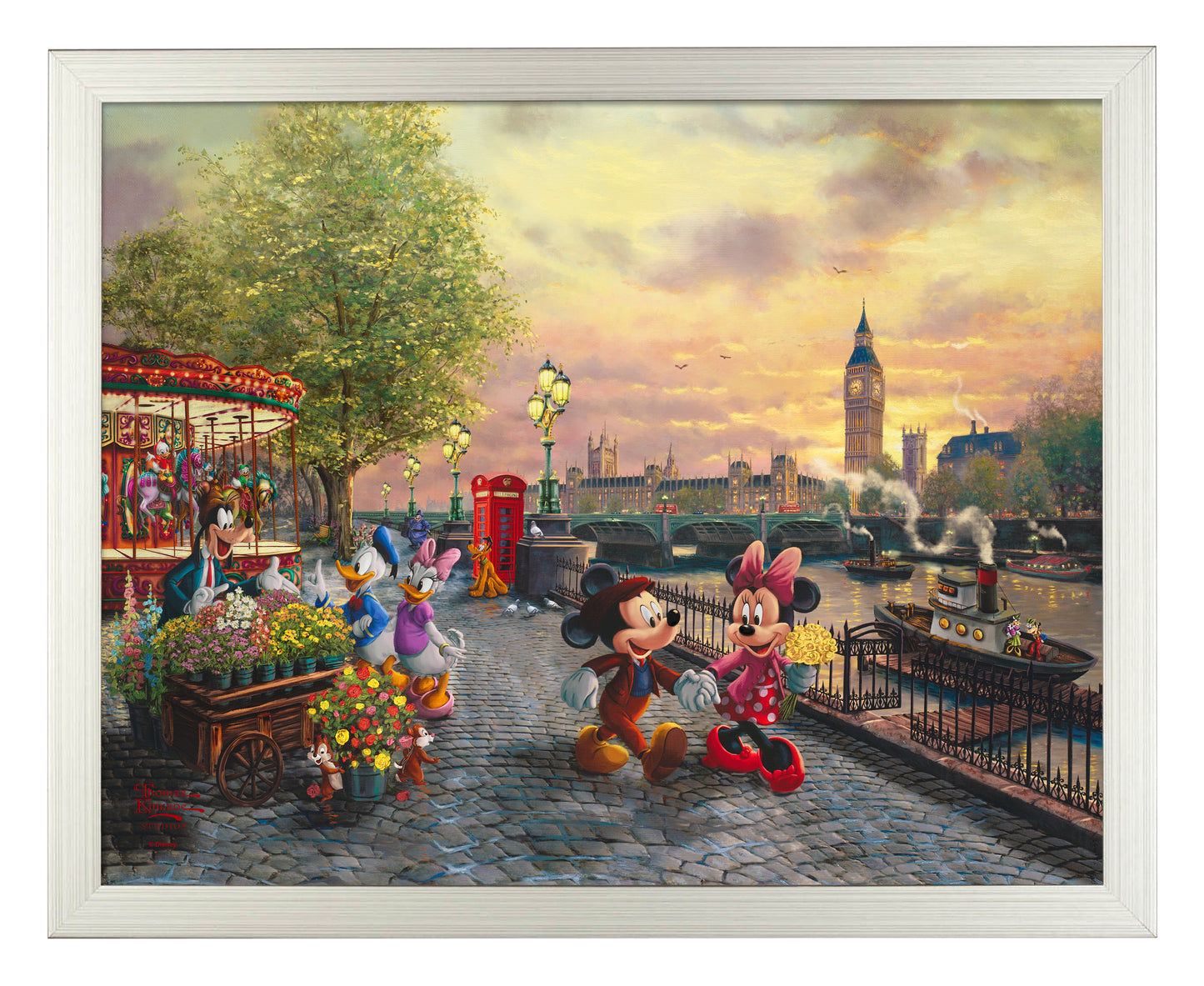 FRA_Disney_MickeyAndMinnieInLondon_151738_11x14_Framed_Silver.jpg