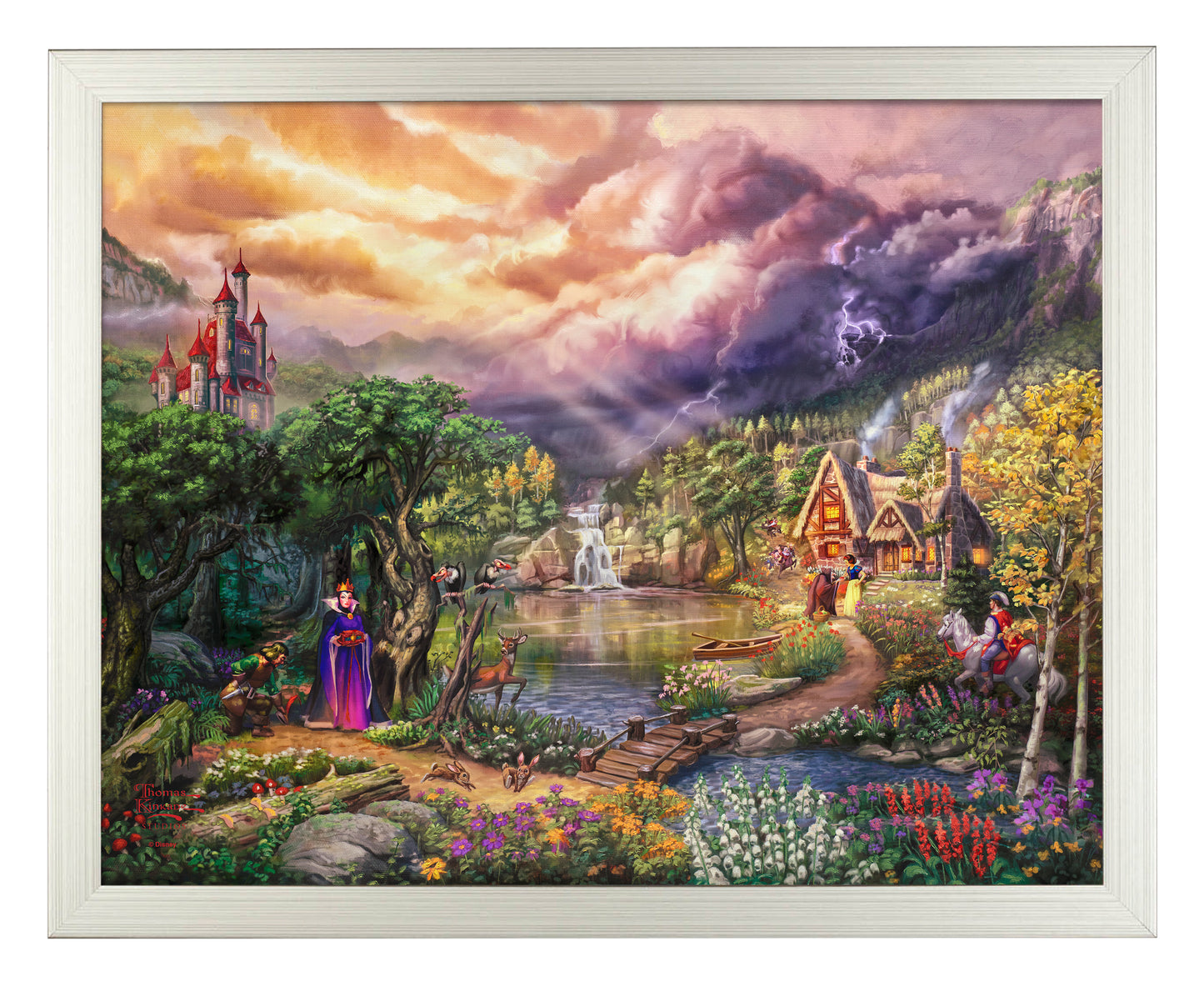 FRA_Disney_TheEvilQueen_151780_11x14_Framed_Silver.jpg