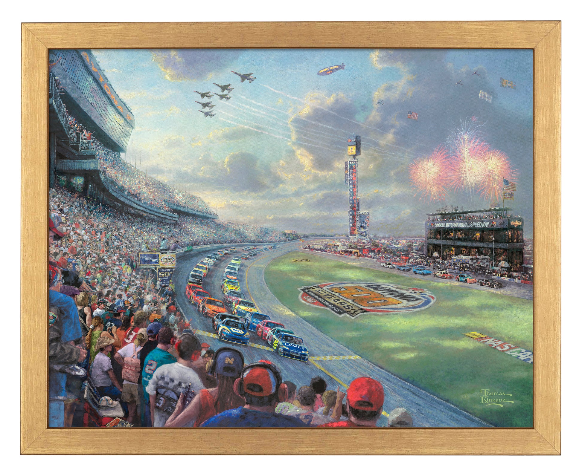 FRA_NascarThunder_149986_11x14_Framed_Gold.jpg