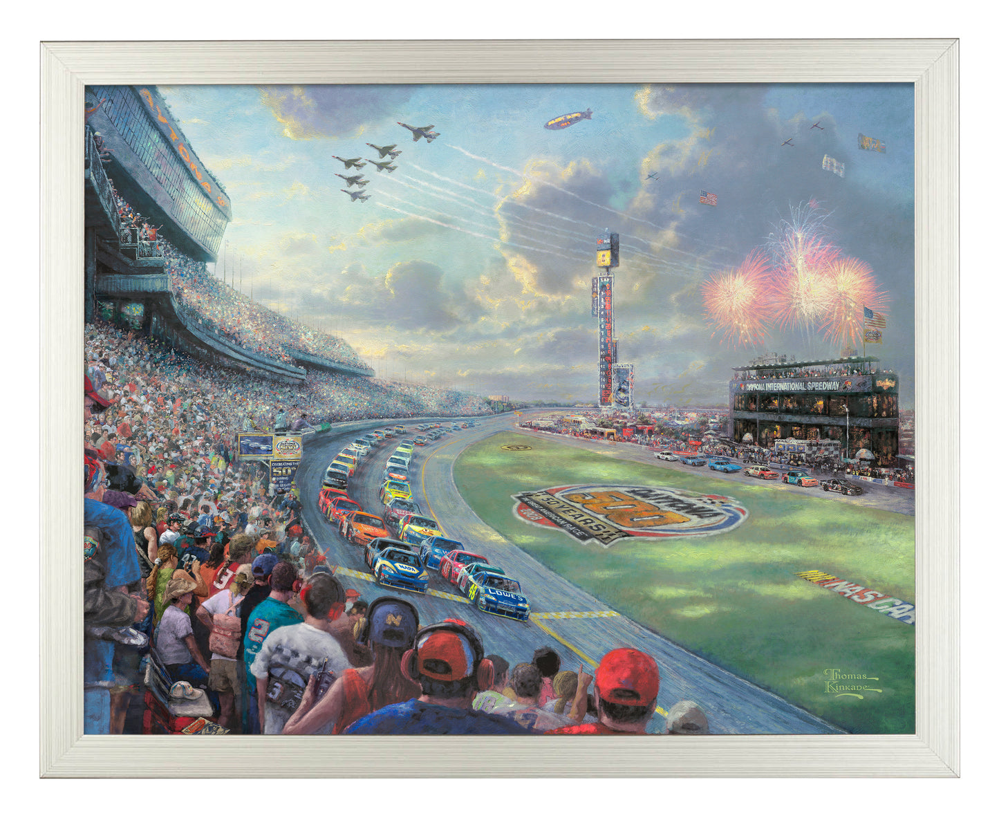 FRA_NascarThunder_149988_11x14_Framed_Silver.jpg