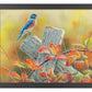 Autumn Vista—Western Bluebird Art Print - Wild Wings