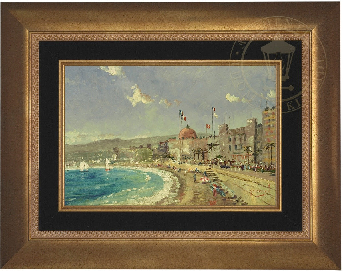 The Beach at Nice - Limited Edition Canvas