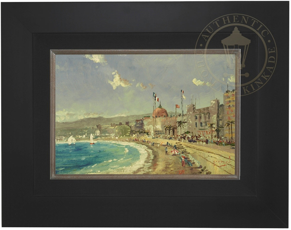 The Beach at Nice - Limited Edition Canvas