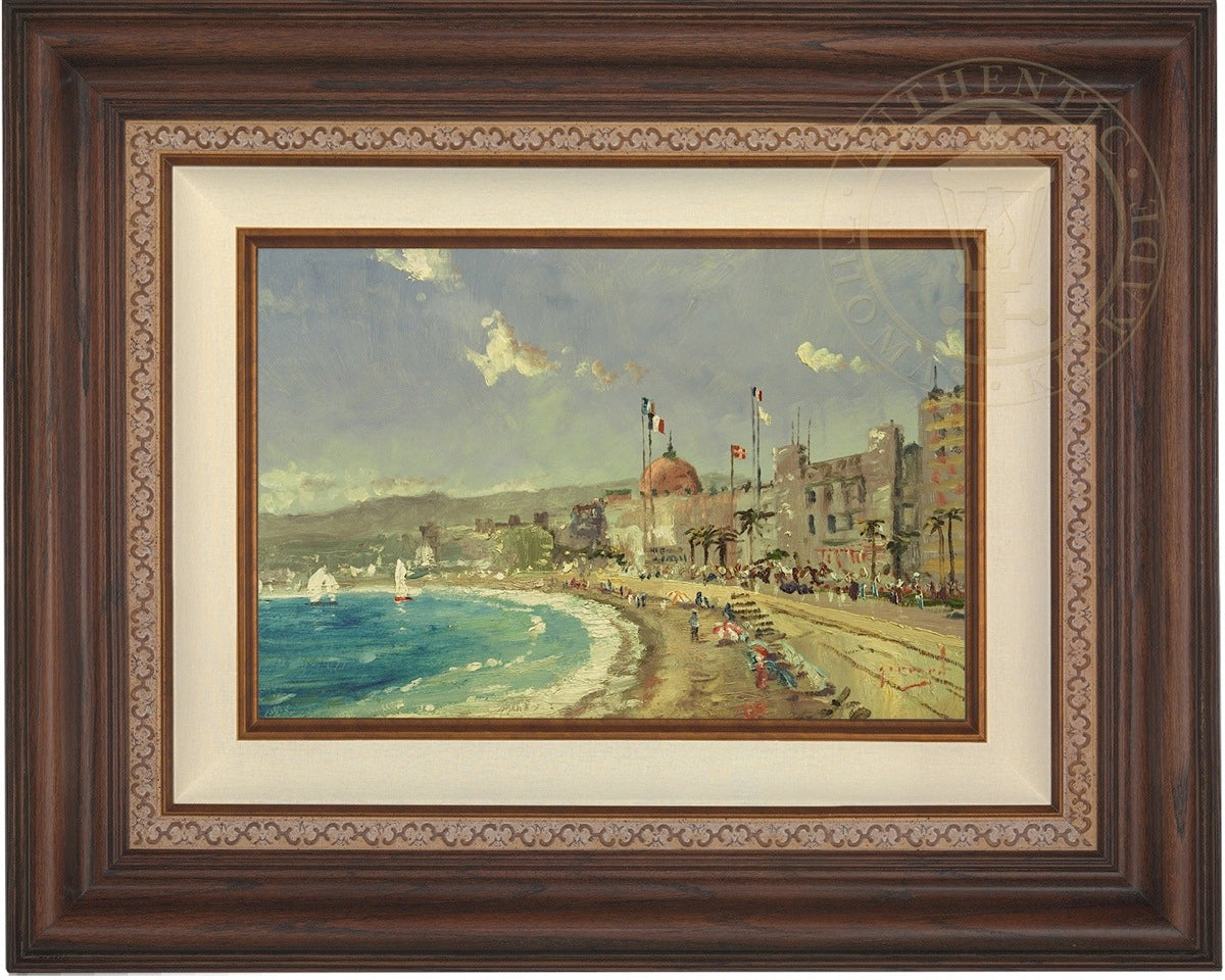The Beach at Nice - Limited Edition Canvas