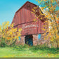 Big Red—Barn Personalized Wrapped Canvas - Wild Wings