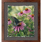 Black Swallowtail Butterfly Deckled Edge Paper Print - Wild Wings