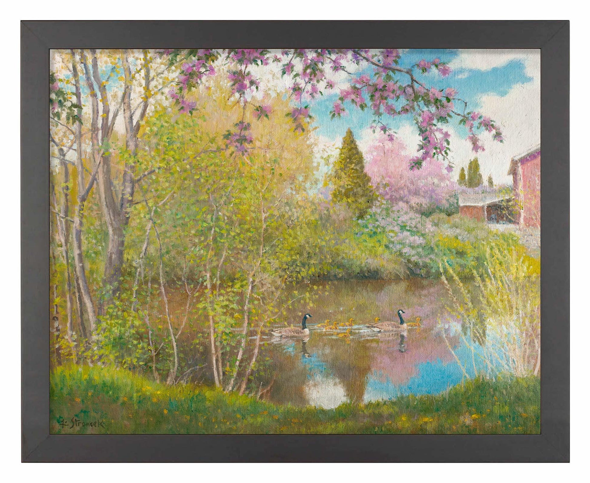 Blossom Time, Sacajawea Park Art Print - Wild Wings