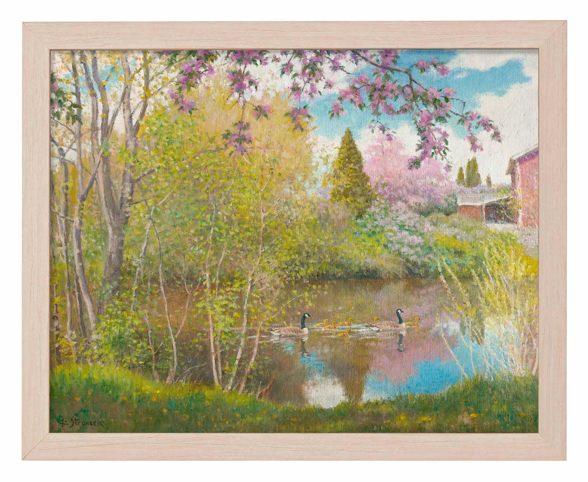 Blossom Time, Sacajawea Park Art Print - Wild Wings