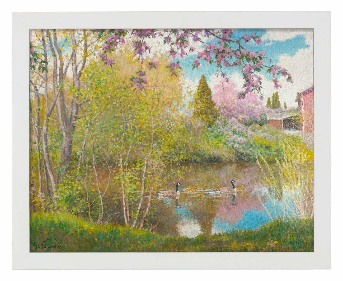 Blossom Time, Sacajawea Park Art Print - Wild Wings