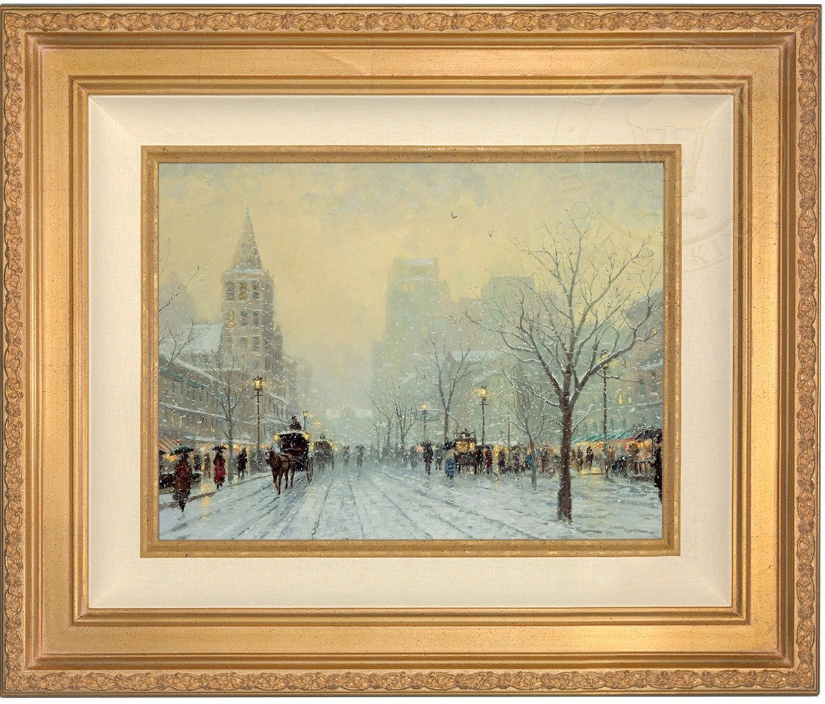 Blue Boulevard - Limited Edition Canvas