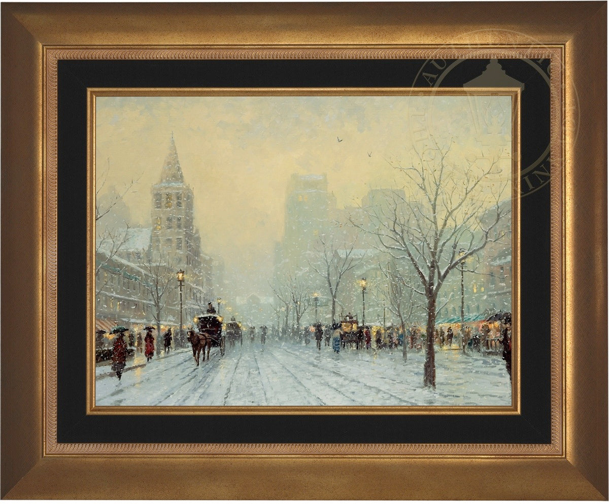 Blue Boulevard - Limited Edition Canvas