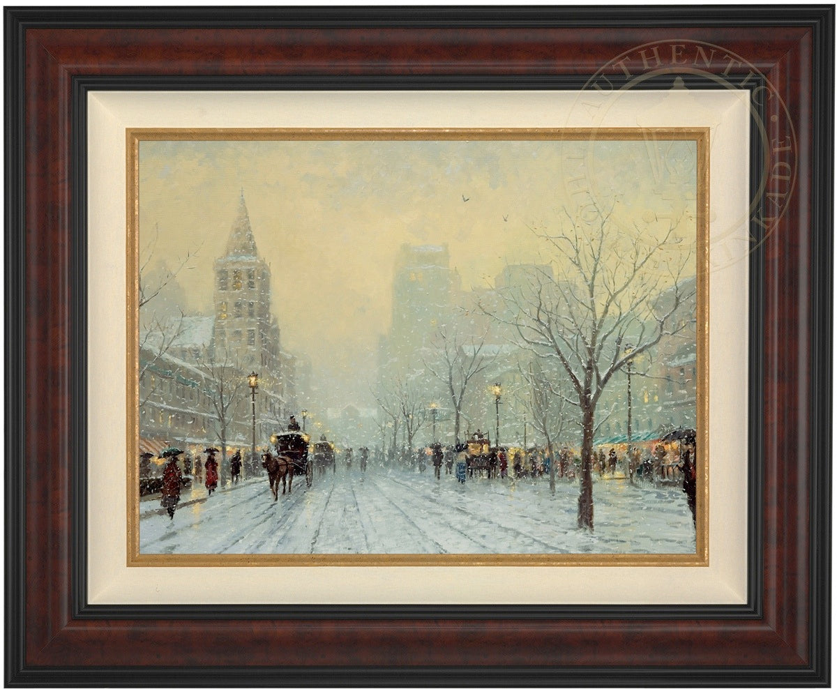 Blue Boulevard - Limited Edition Canvas