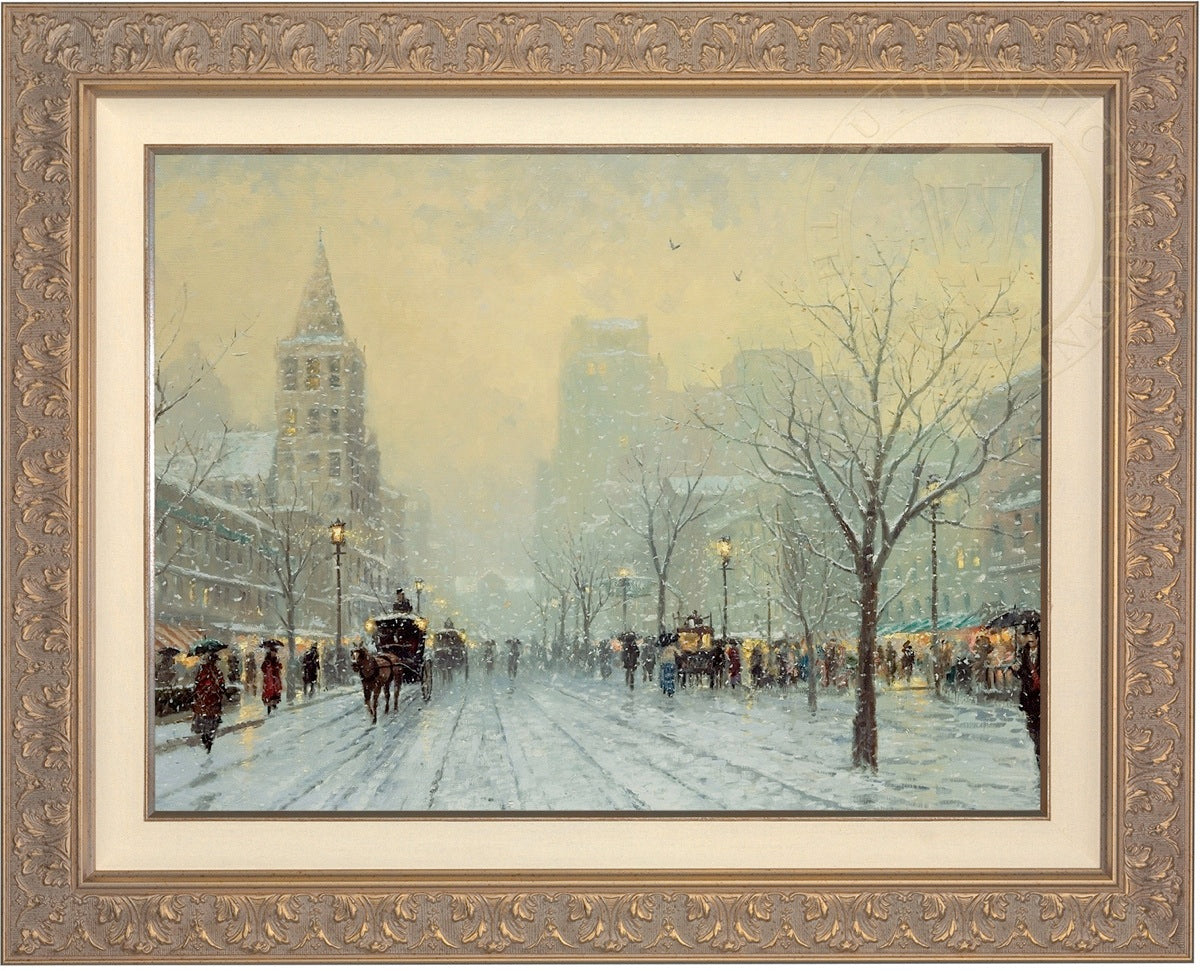 Blue Boulevard - Limited Edition Canvas