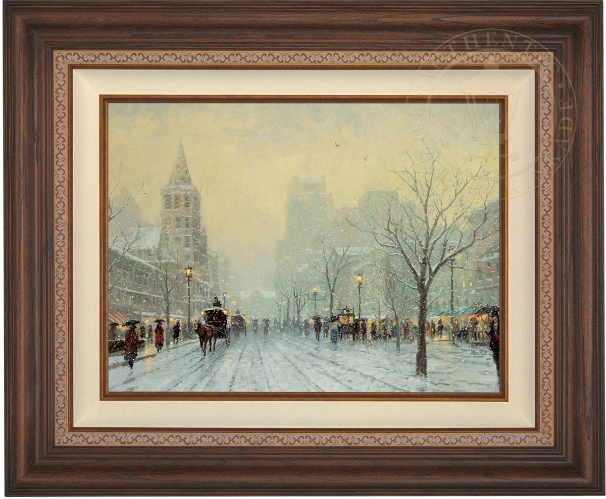Blue Boulevard - Limited Edition Canvas