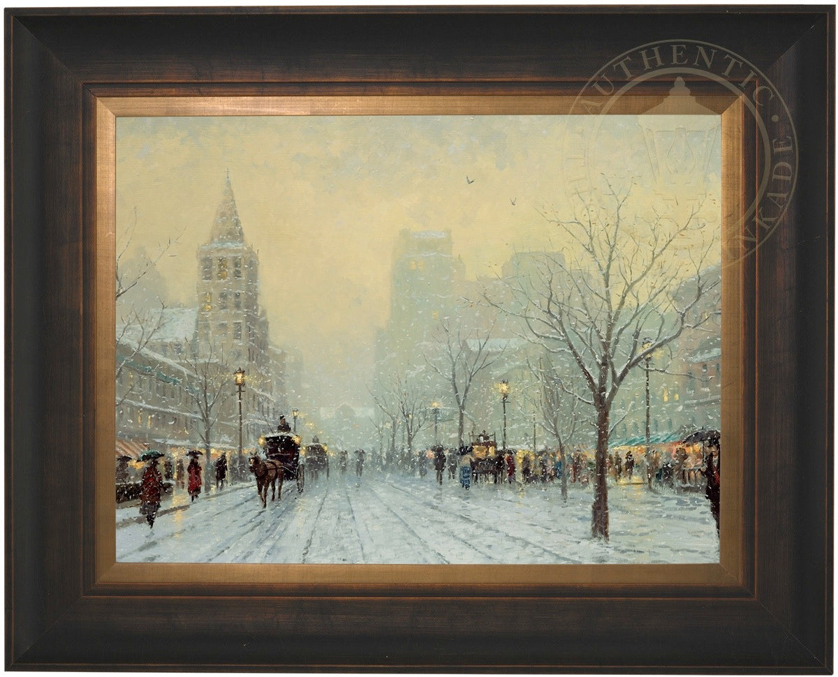 Blue Boulevard - Limited Edition Canvas