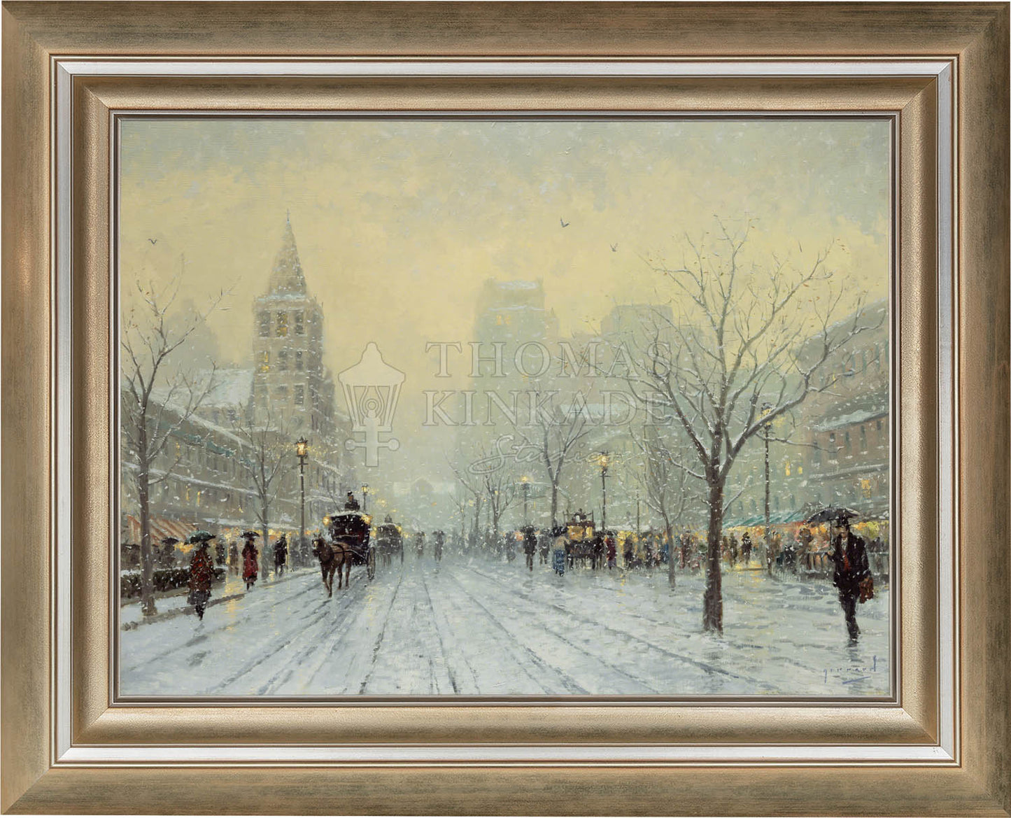 Blue Boulevard - Limited Edition Canvas