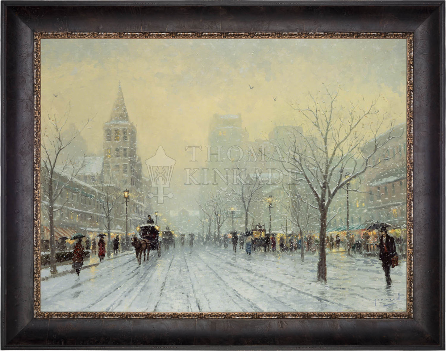 Blue Boulevard - Limited Edition Canvas