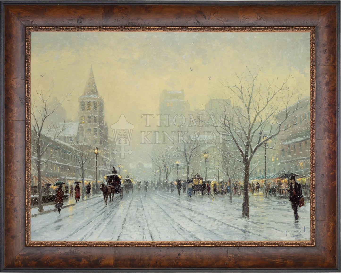 Blue Boulevard - Limited Edition Canvas