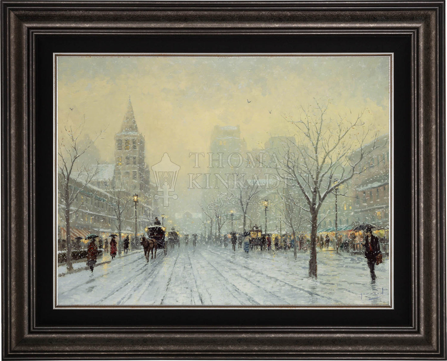 Blue Boulevard - Limited Edition Canvas