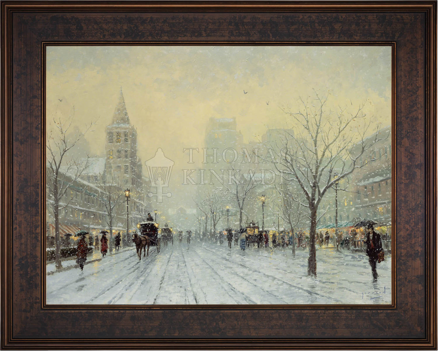 Blue Boulevard - Limited Edition Canvas