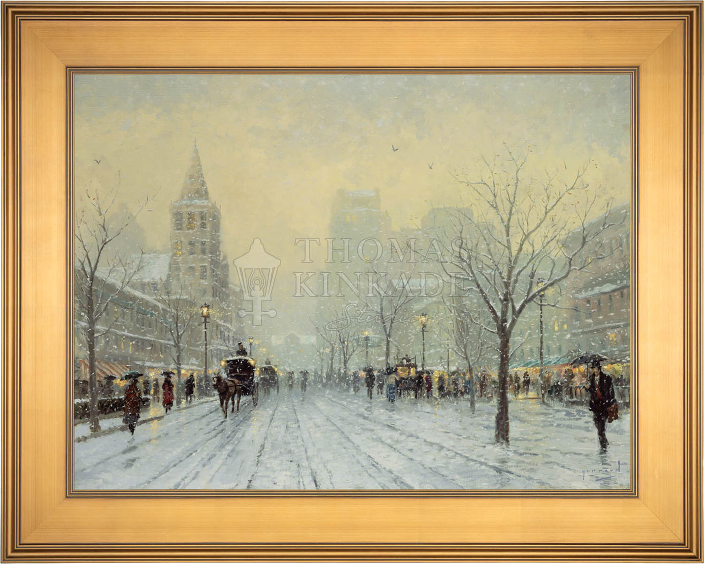 Blue Boulevard - Limited Edition Canvas