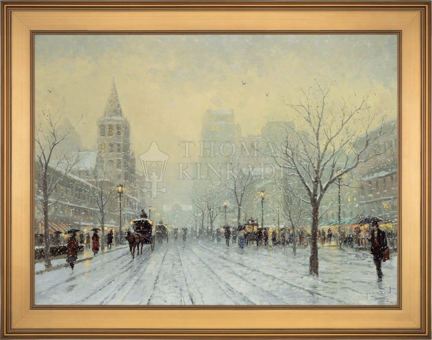 Blue Boulevard - Limited Edition Canvas