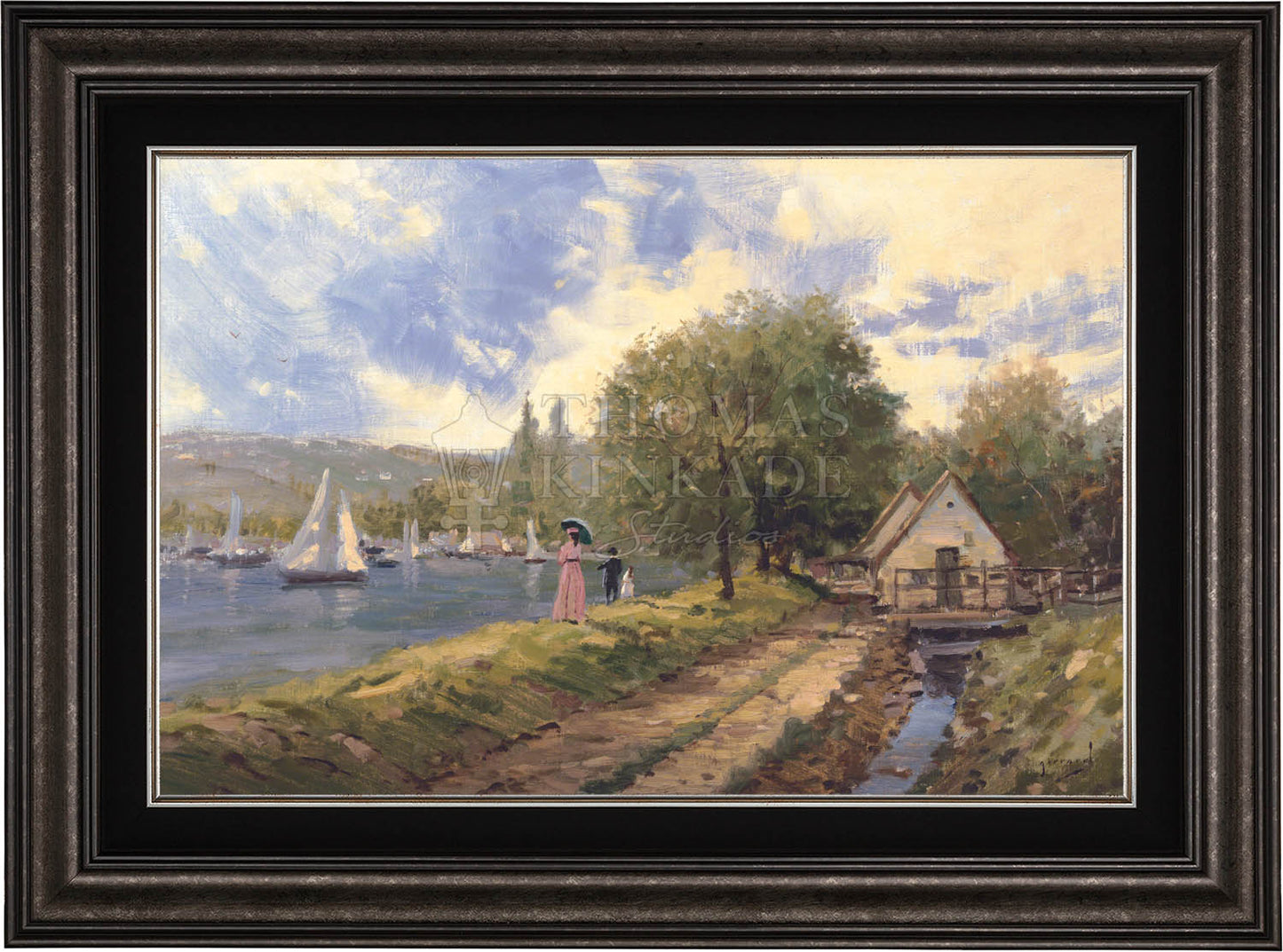 Lakeside Stroll - Limited Edition Canvas