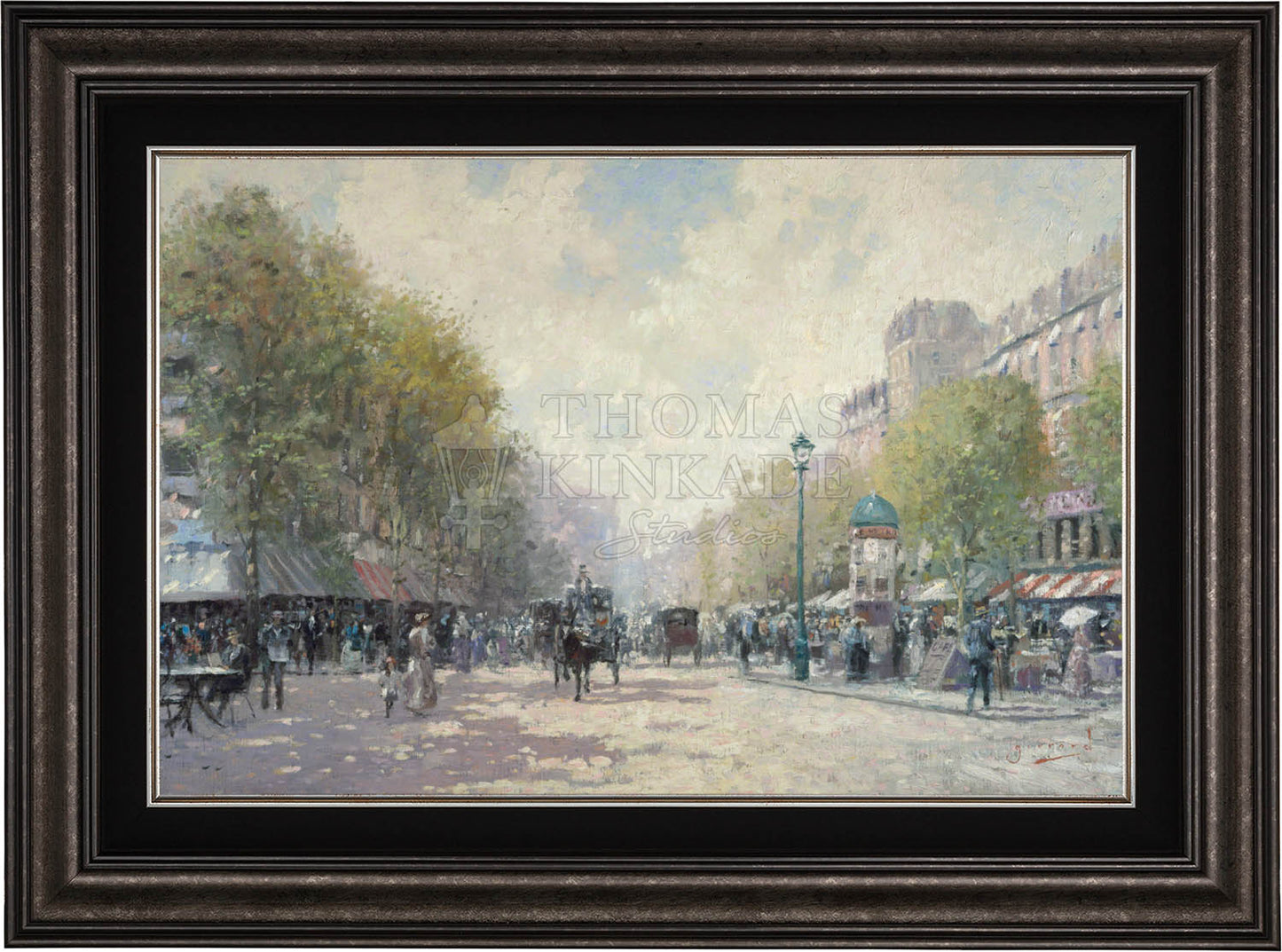 Morning on the Boulevard - Limited Edition Canvas