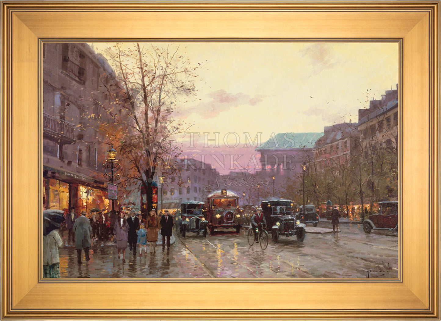 Paris Twilight - Limited Edition Canvas
