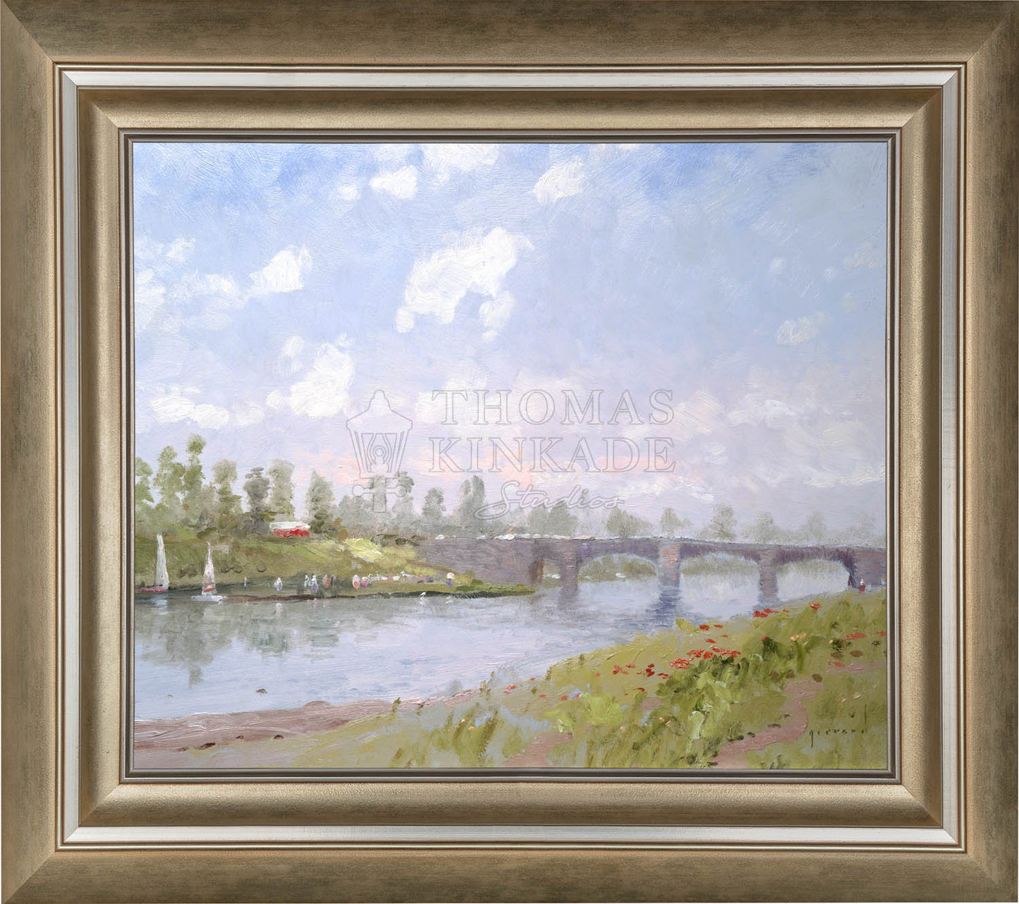 The Riverbank - Limited Edition Canvas