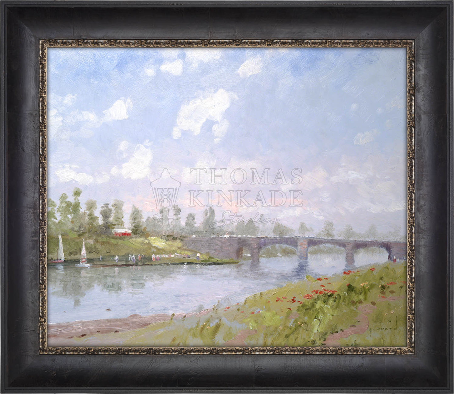 The Riverbank - Limited Edition Canvas