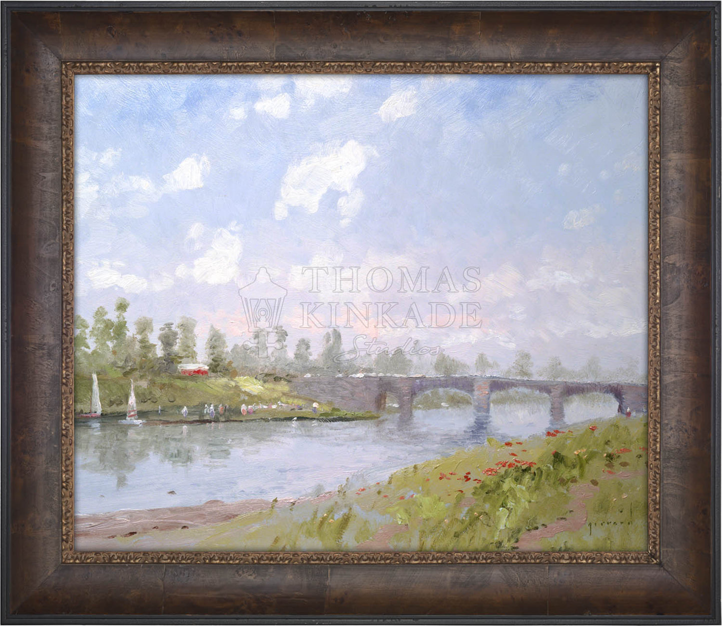 The Riverbank - Limited Edition Canvas