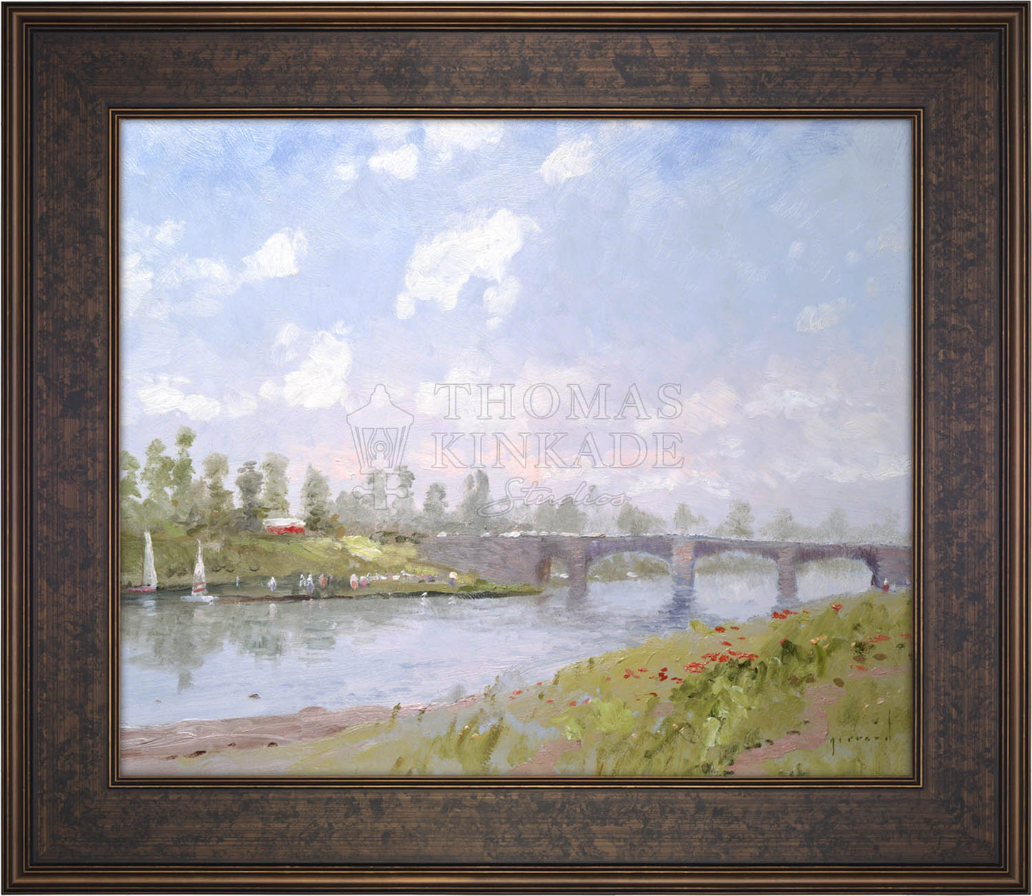 The Riverbank - Limited Edition Canvas