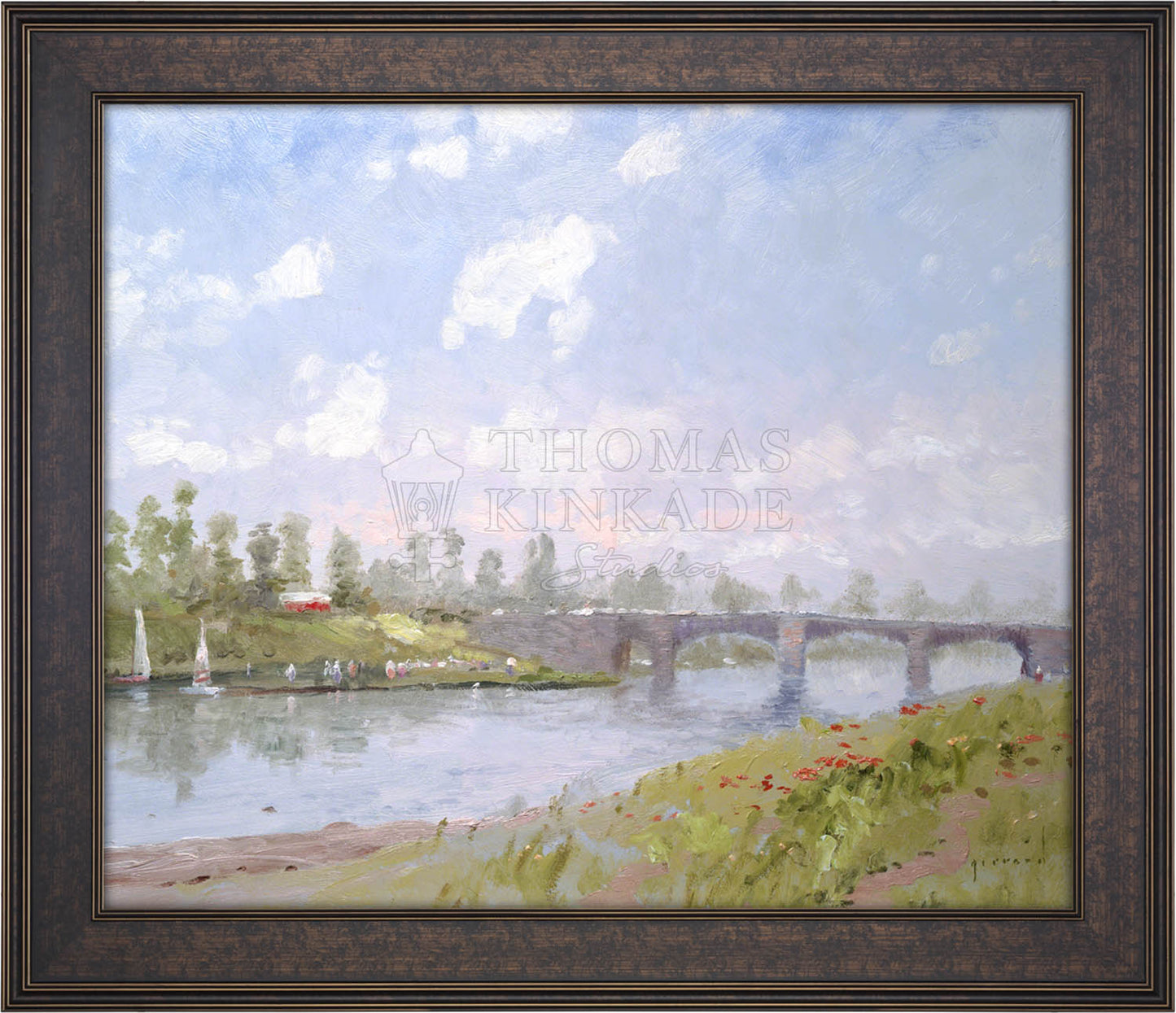 The Riverbank - Limited Edition Canvas