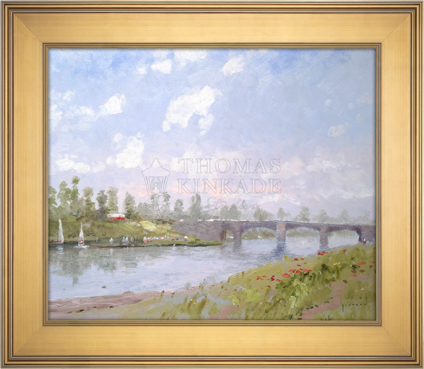 The Riverbank - Limited Edition Canvas