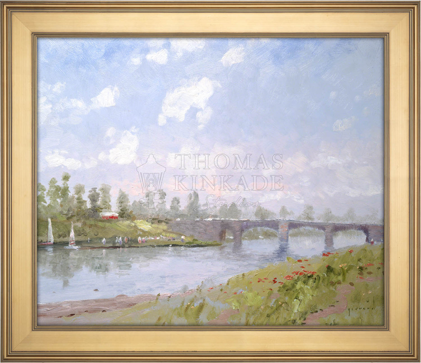 The Riverbank - Limited Edition Canvas