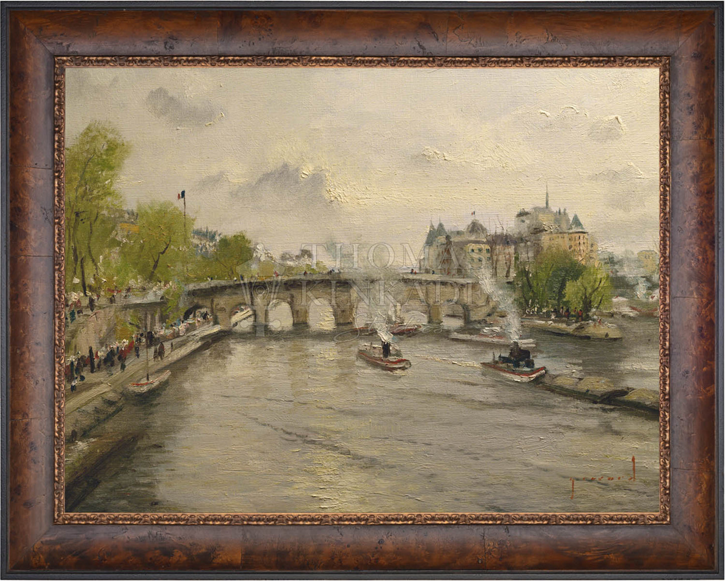 The River Seine - Limited Edition Canvas