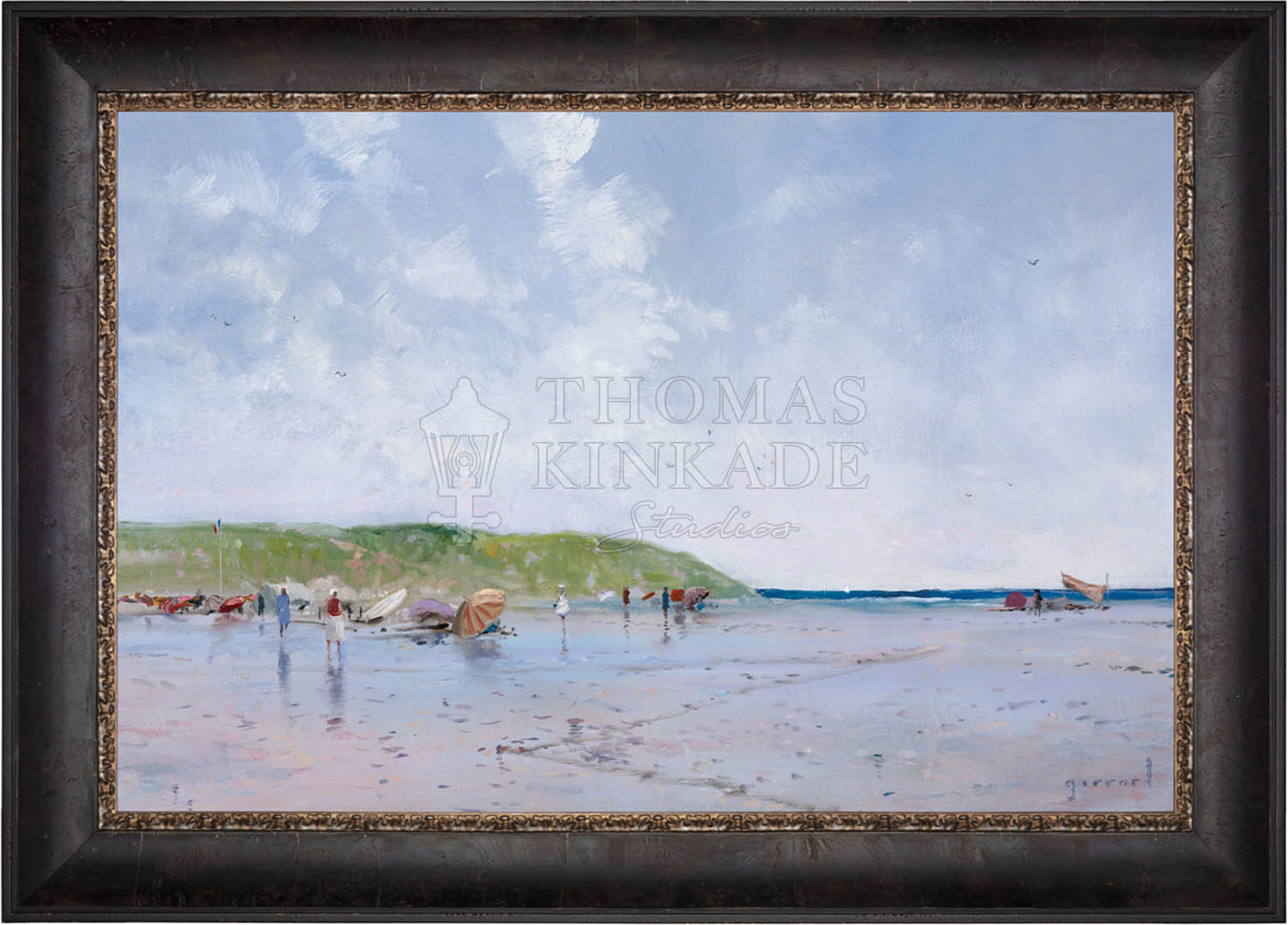 Seaside Umbrellas - Limited Edition Canvas