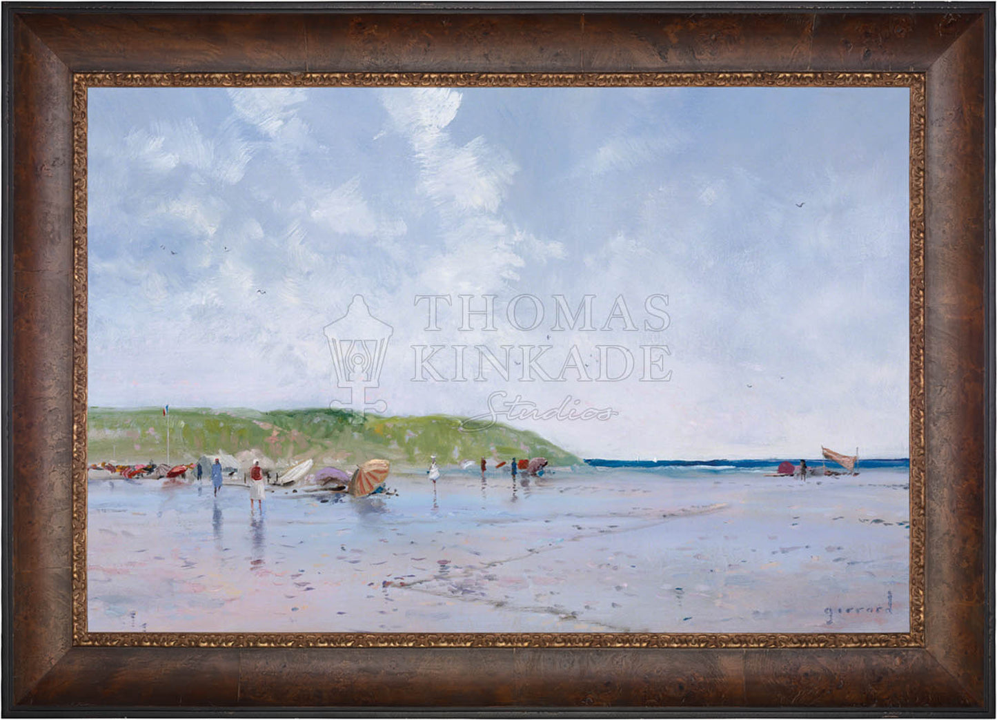 Seaside Umbrellas - Limited Edition Canvas
