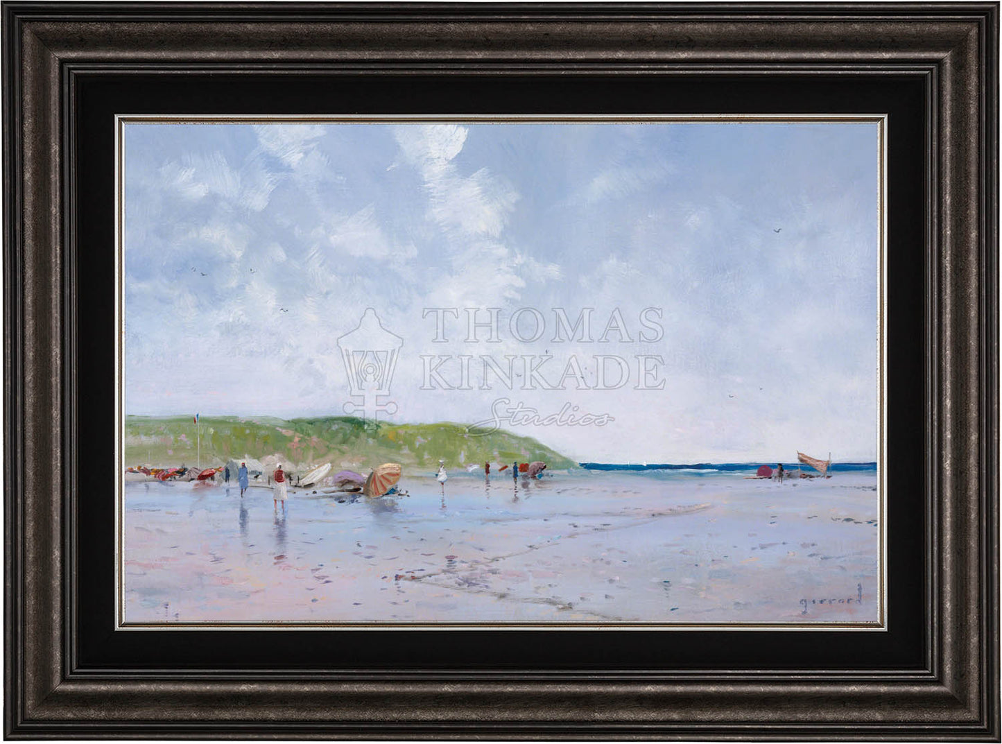 Seaside Umbrellas - Limited Edition Canvas