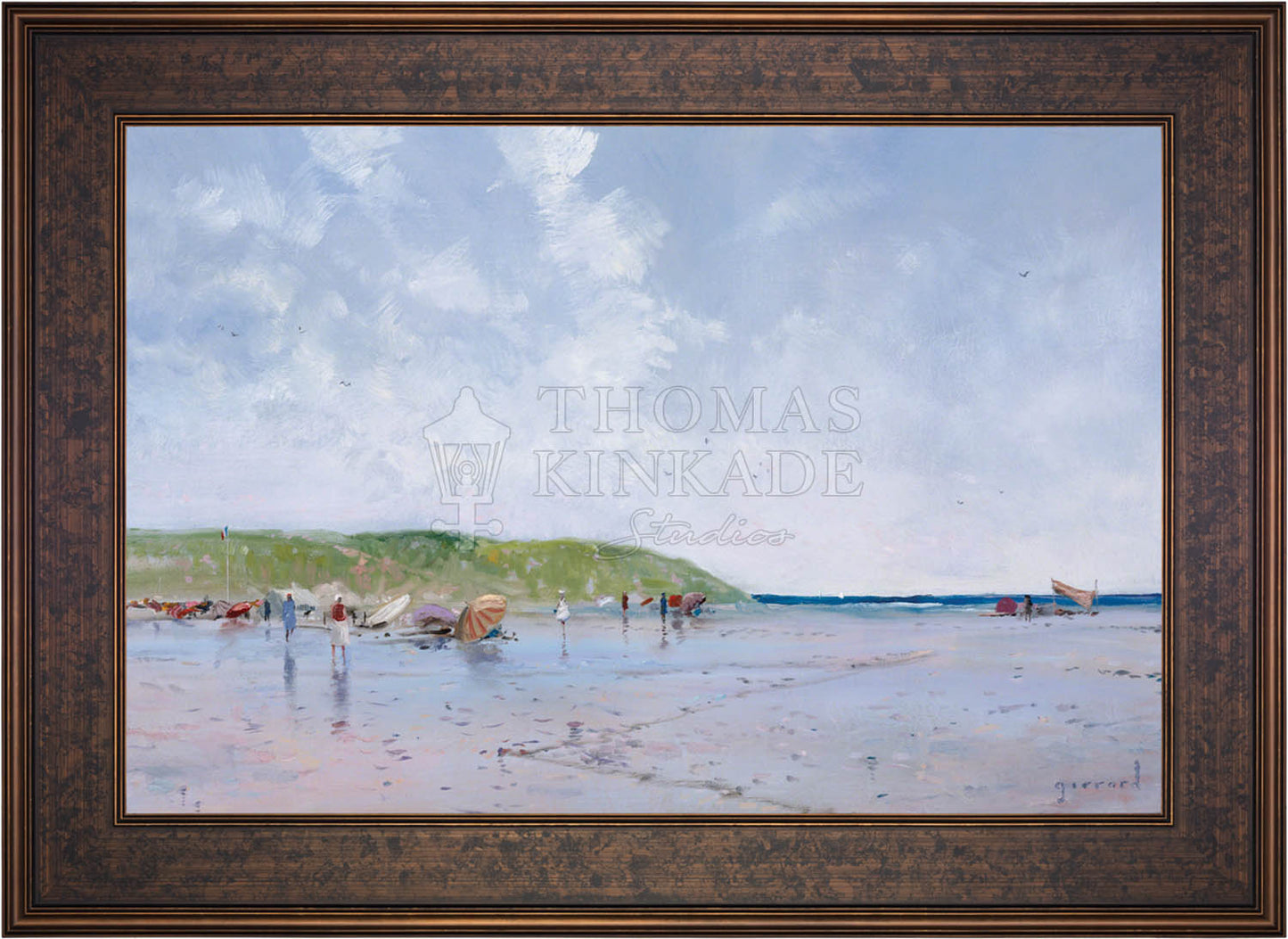 Seaside Umbrellas - Limited Edition Canvas