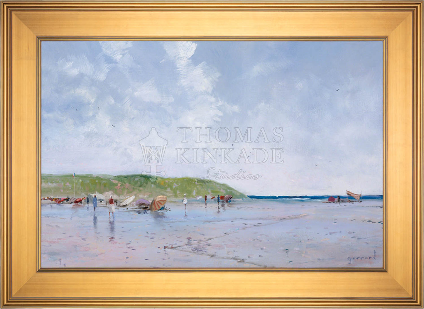 Seaside Umbrellas - Limited Edition Canvas