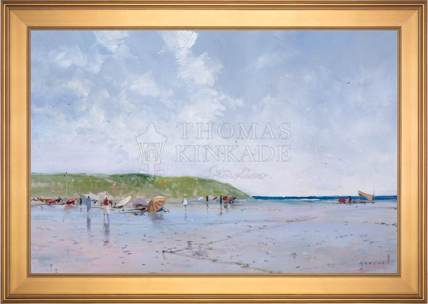 Seaside Umbrellas - Limited Edition Canvas