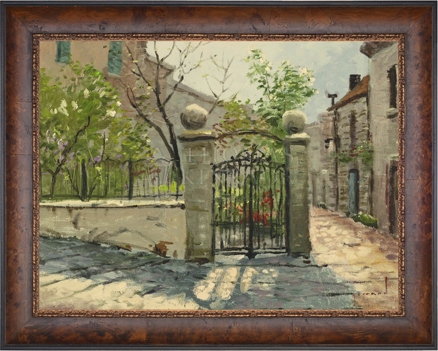 Sunlit Garden - Limited Edition Canvas