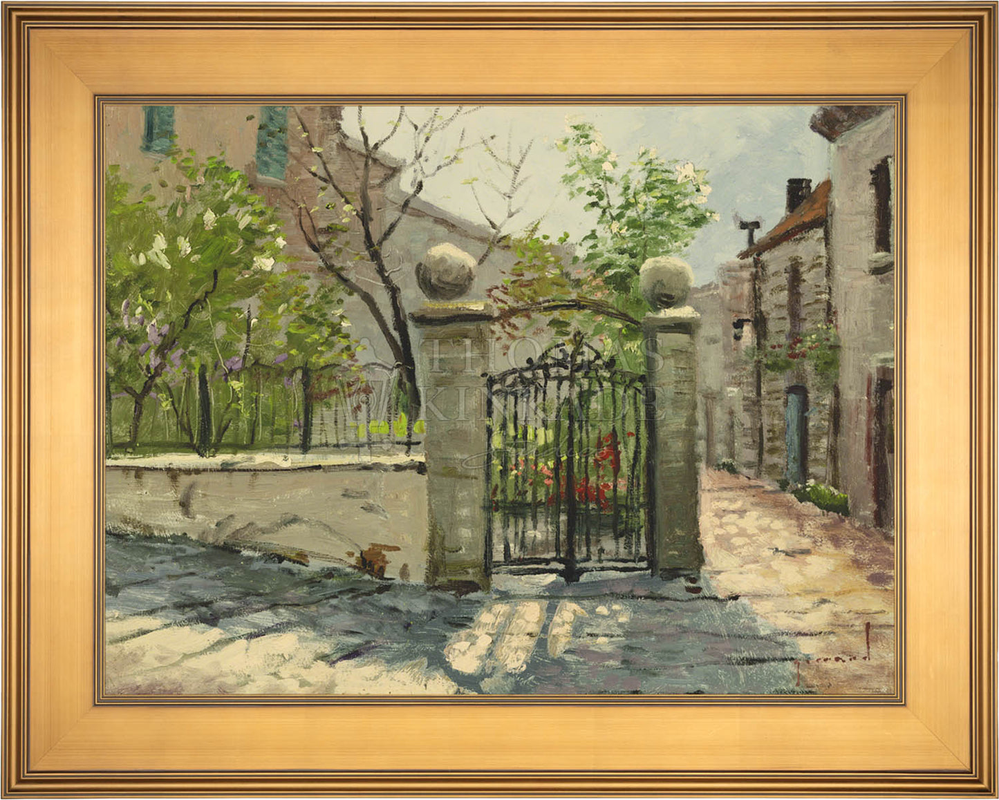 Sunlit Garden - Limited Edition Canvas