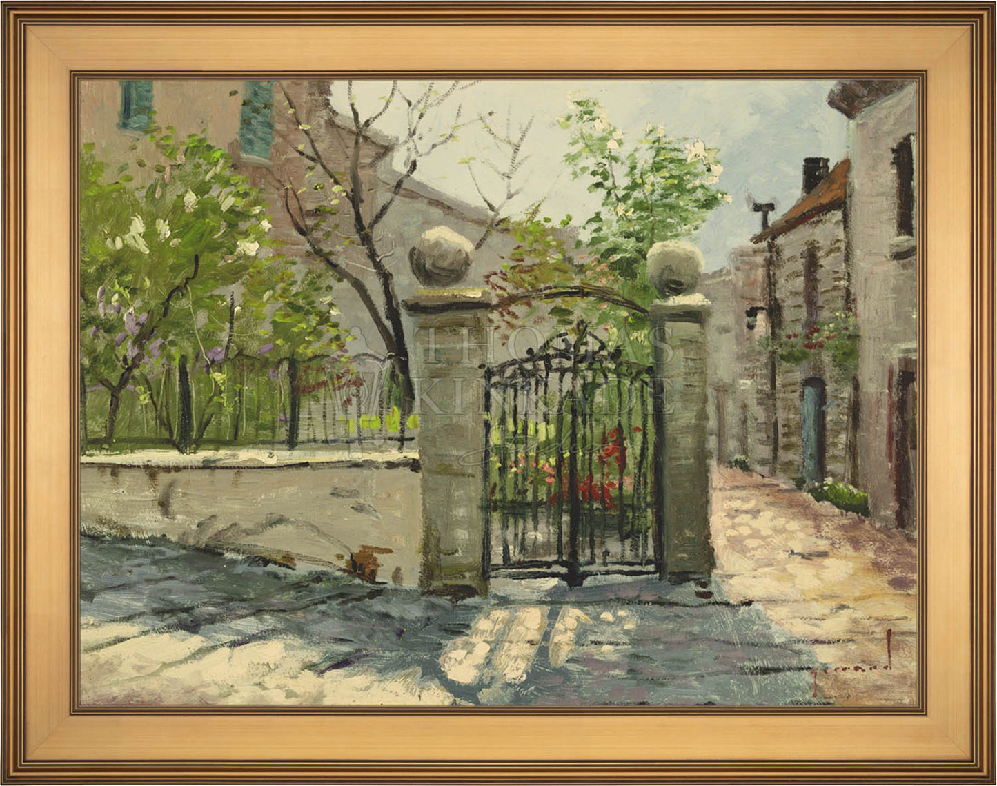 Sunlit Garden - Limited Edition Canvas