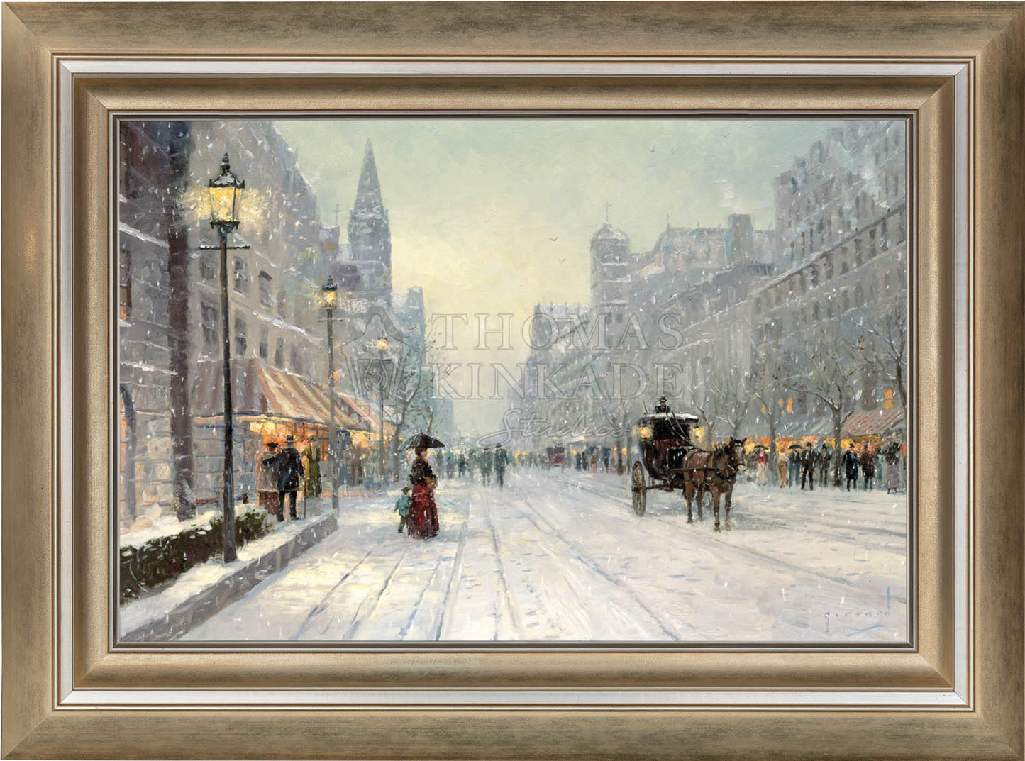 Winter's Dusk - Limited Edition Canvas