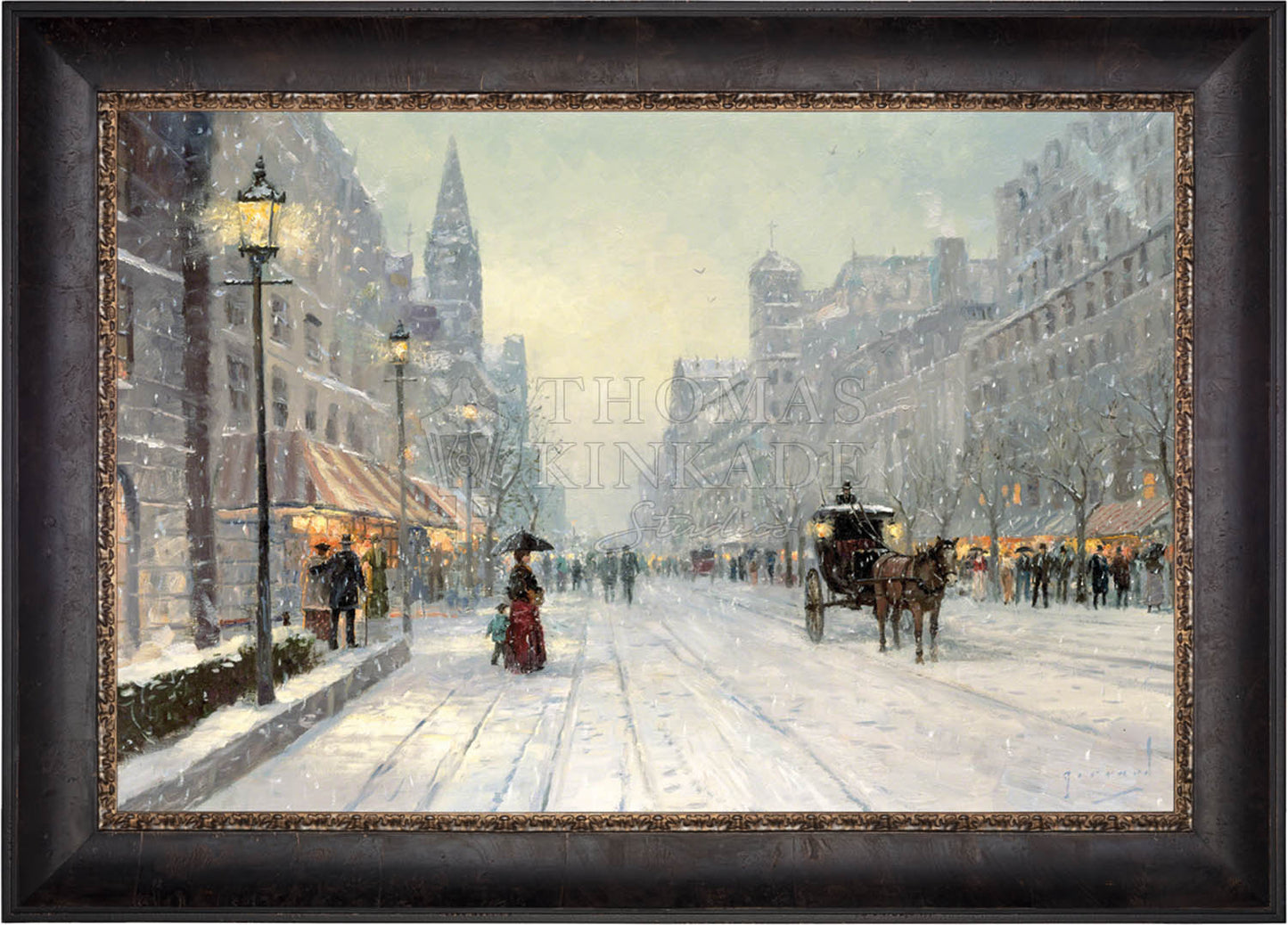 Winter's Dusk - Limited Edition Canvas