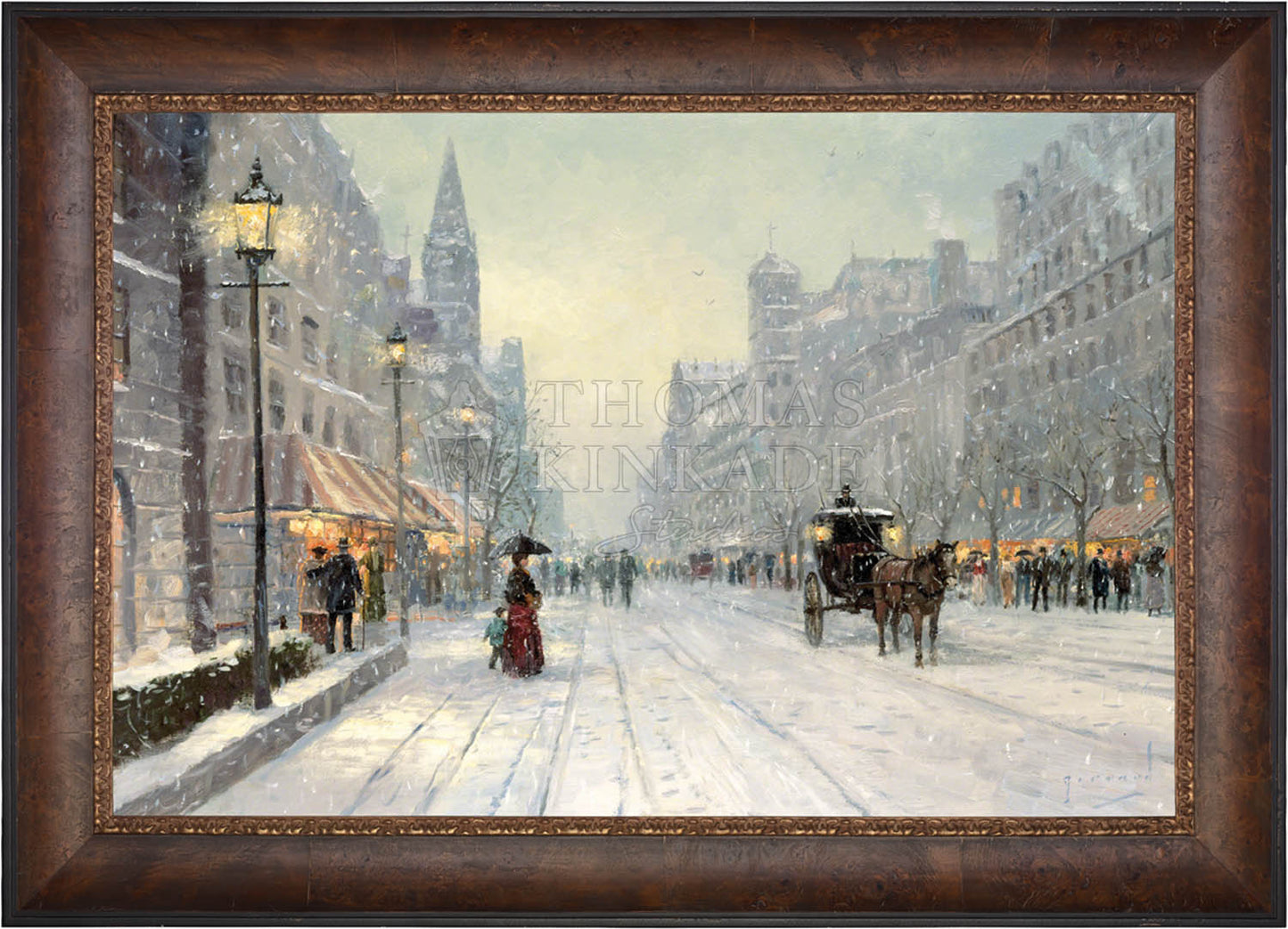Winter's Dusk - Limited Edition Canvas